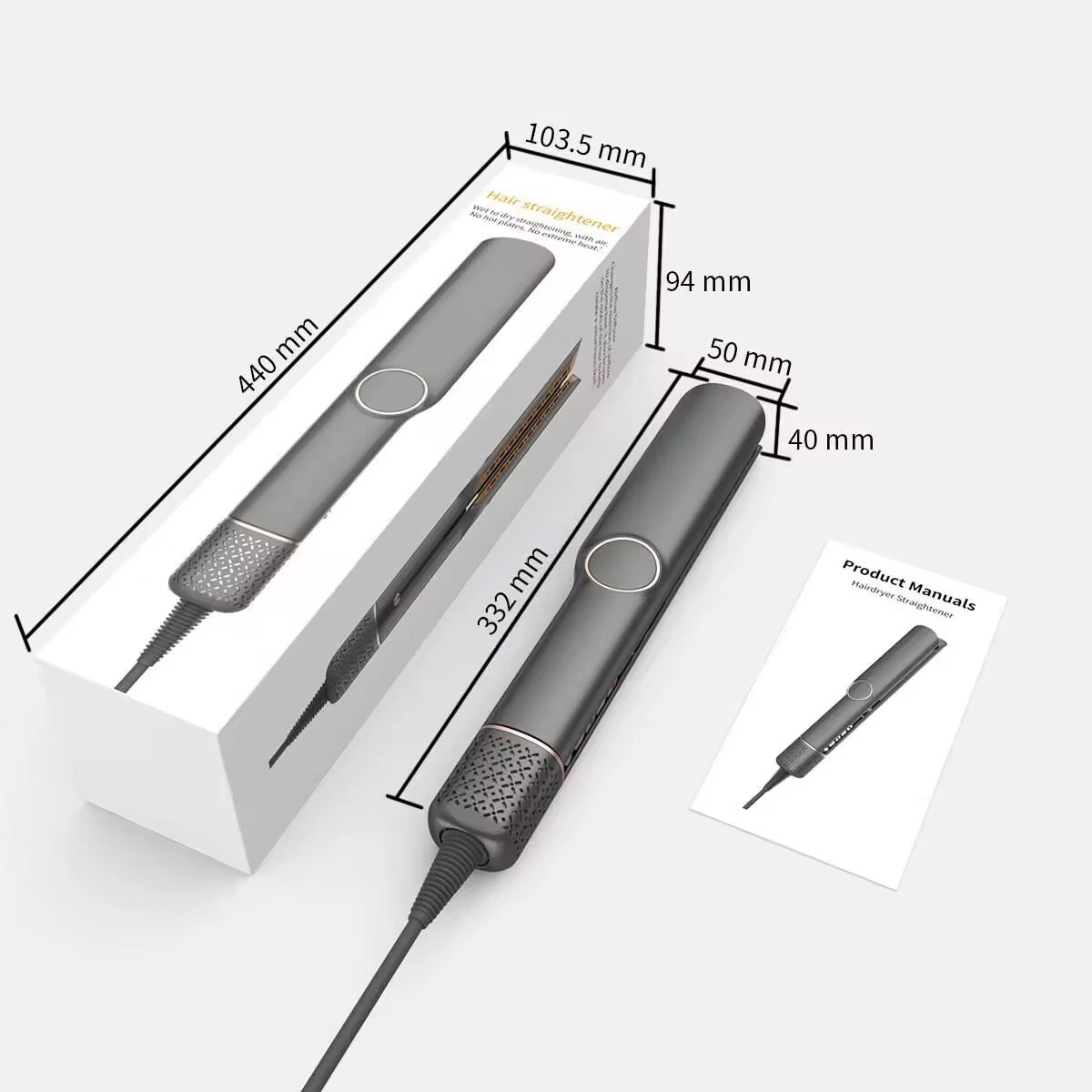 Slique Air Straightener | Wet To Dry Straightening