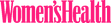 Pink 'Women's Health' logo on a white background